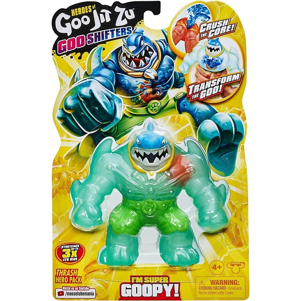 Heroes of Goo Jit Zu Goo Shifters Thrash Hero Pack New